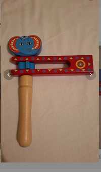 Zabawka drewniana 1,5 roku dziecko,słonik