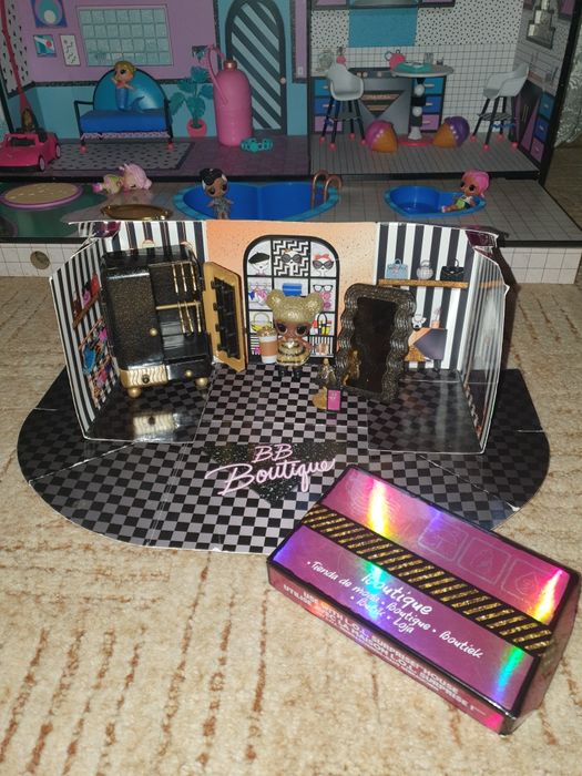 Лялька LOL surprise furniture queen bee boutique королева бутік