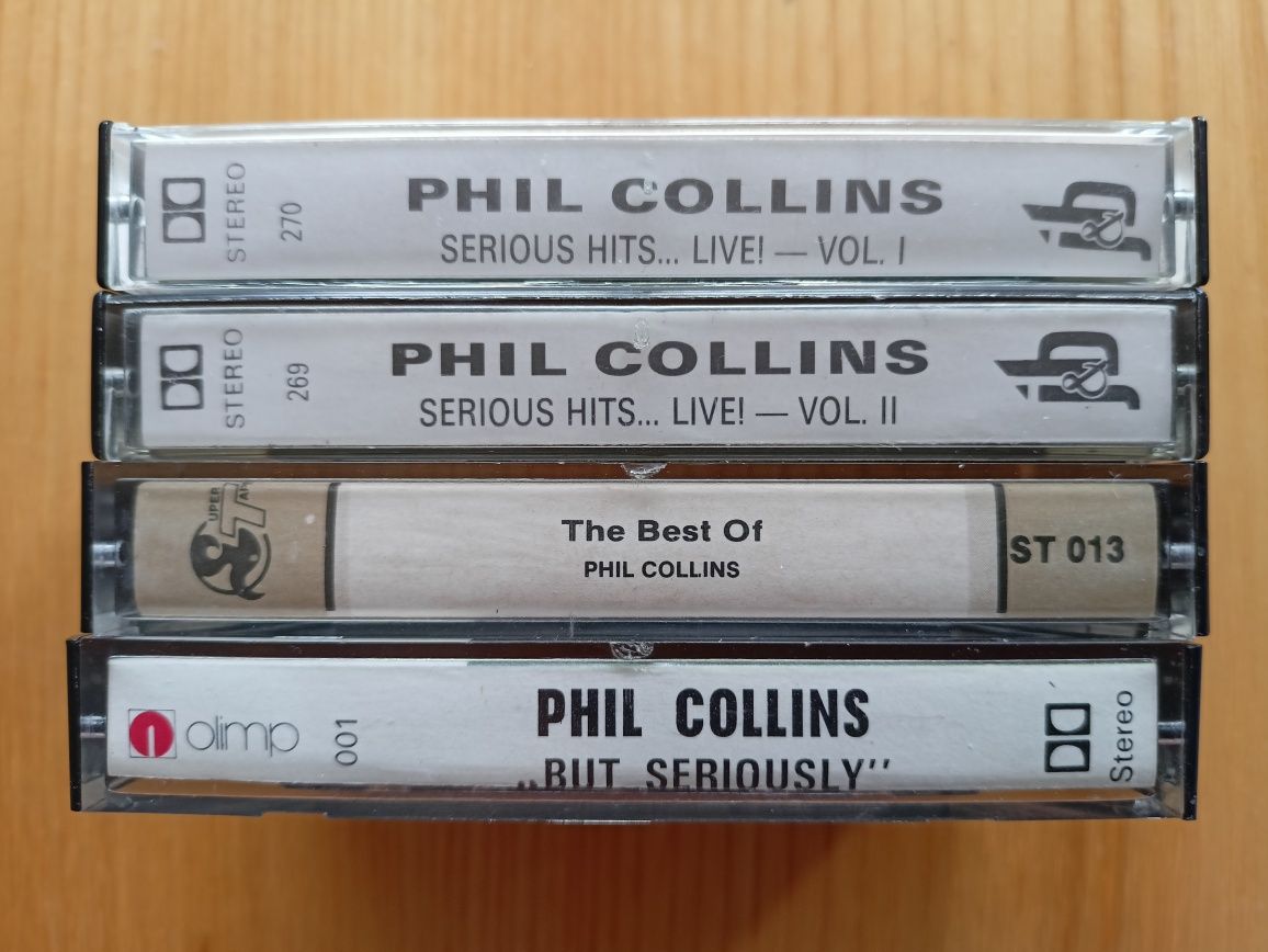 PHIL COLLINS na kasecie magnetofonowej