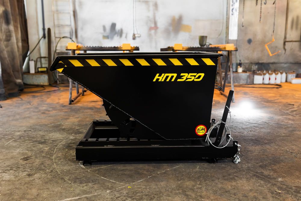 Kontener samowyładowczy / Koleba / Kontener do wózka / Kontener 350L