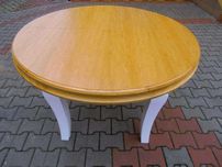 Stół okragły rozkładany 110 cm x 310cm max Hit! dębowy Producent promo