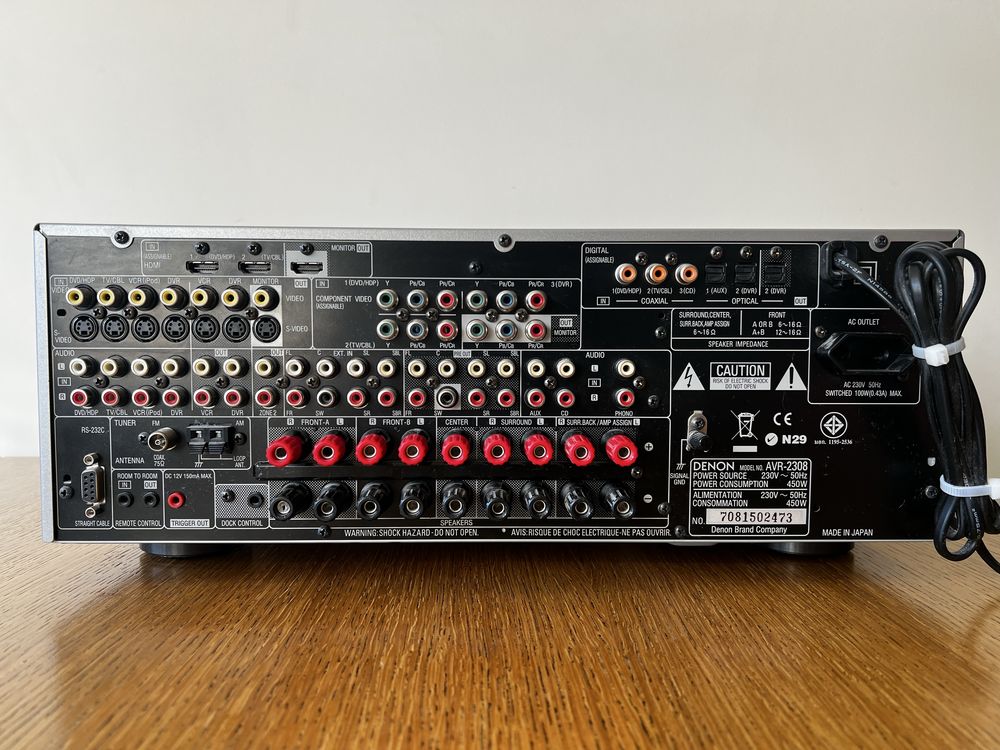 Denon Amplituner AVR-2308 +  pilot
