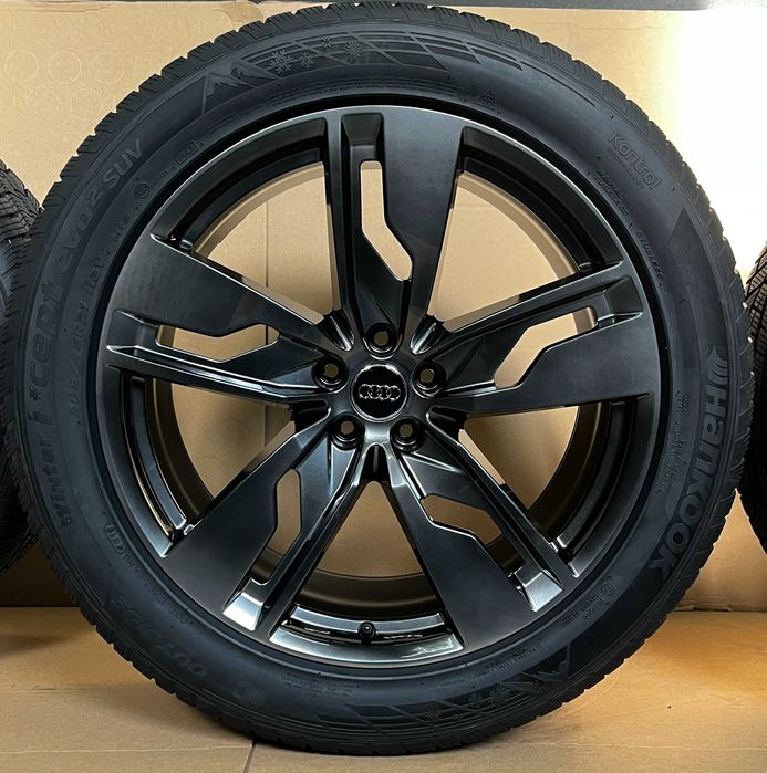 OEM Audi Q7 SQ7 felgi 21 cali 4M koła zimowe 4M0.601.025K CIEMNY CHROM