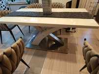 Stół rozkładany stan bdb 160 cm blat po rozł. 220 . Bardzo elegancki