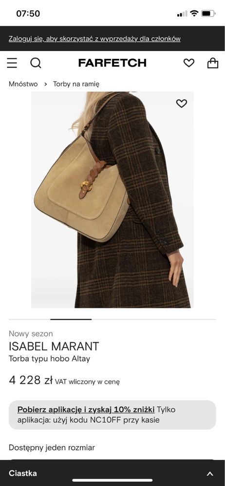 Torebka Isabel Marant