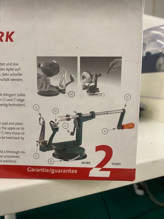 Descascador manual Westmark para frutas e legumes