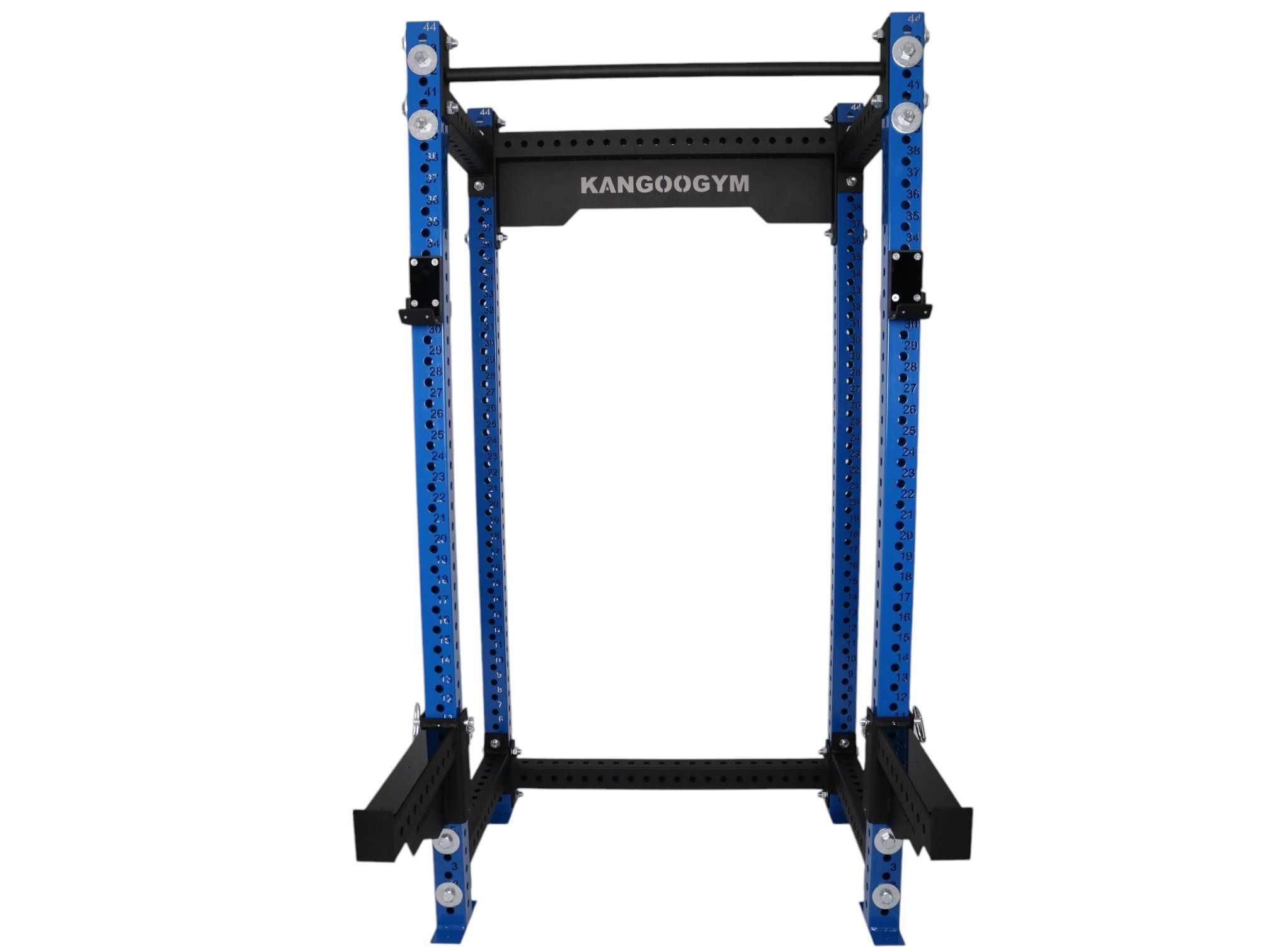 POWER RACK 80x80x3 + belki asekuracyjne + haki / siłownia / klatka