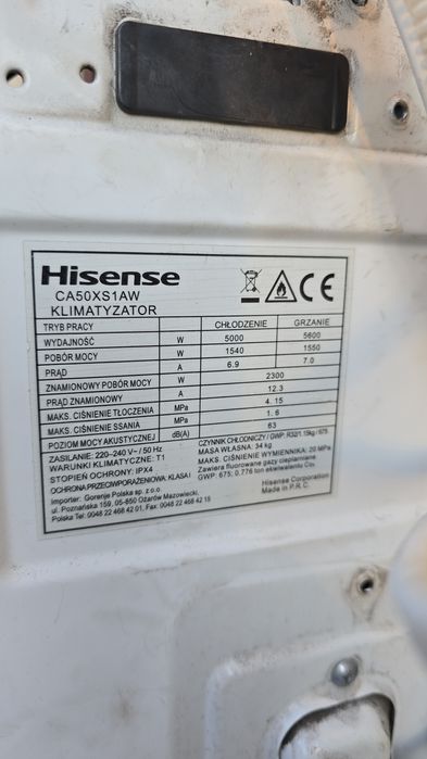 Hisense ca50xs1aw plyta główna
