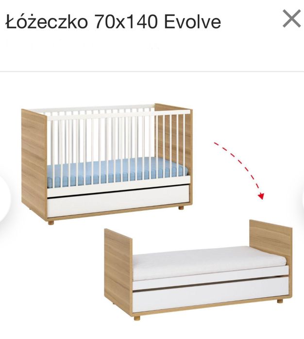 Meble vox szafa komoda lóżko przewijak