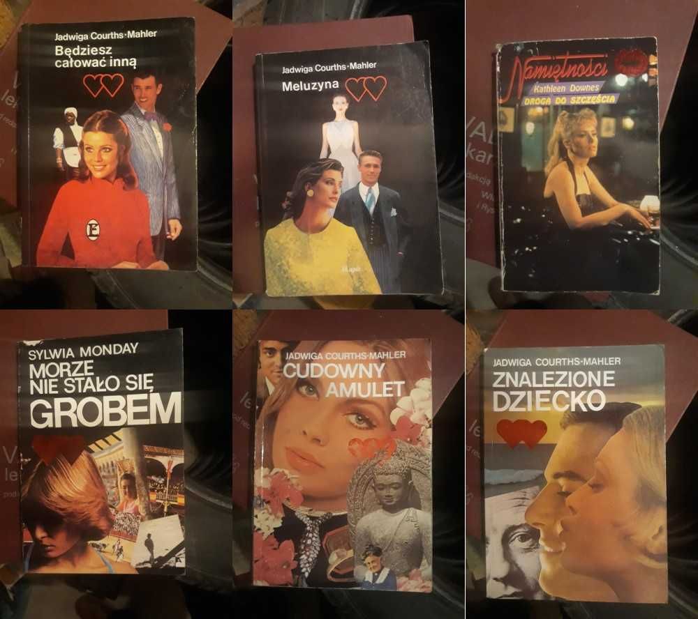 6 książek romansy