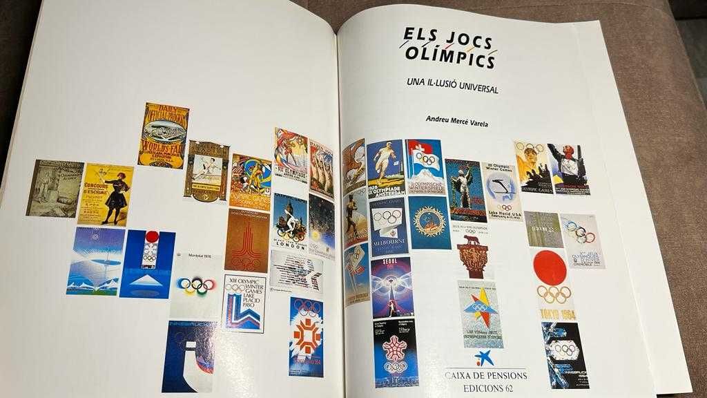 Книга олимпиад Els Jocs Olimpics. Audreu Merce Varela