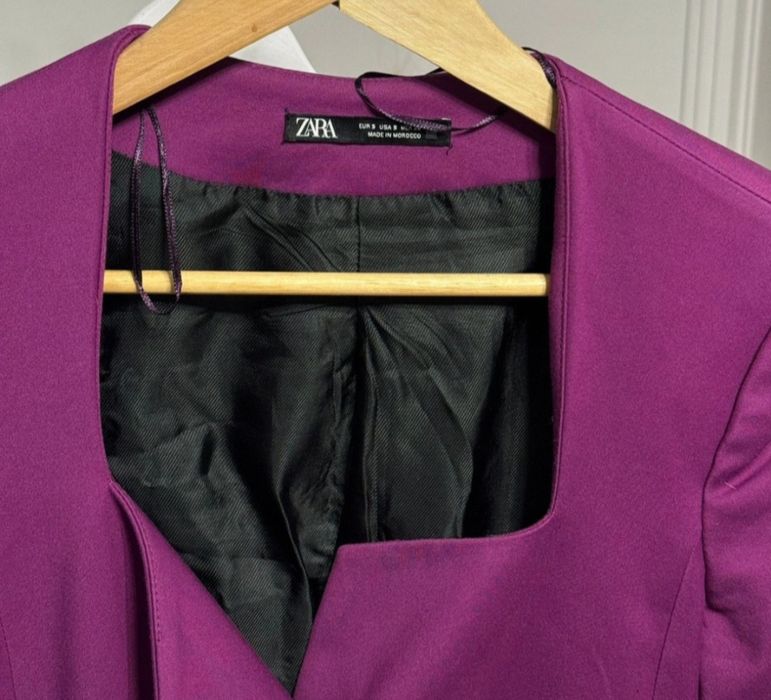 Kombinezon sukienka Marynarka Zara