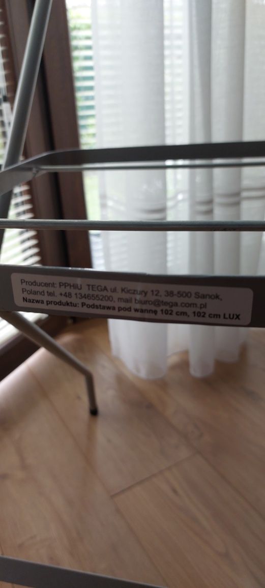 Stojak pod wanienkę Tega