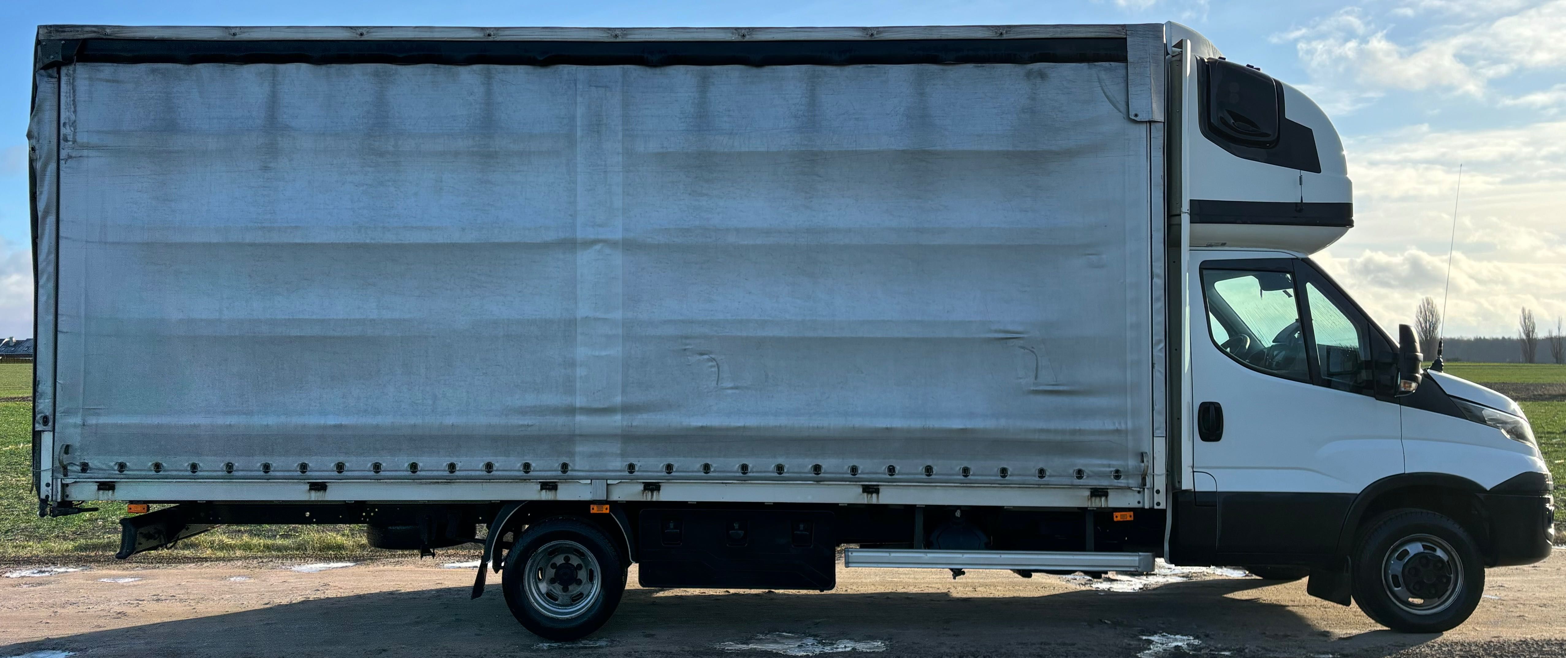Iveco Daily 50c18 plandeka firanka międzynarodowa