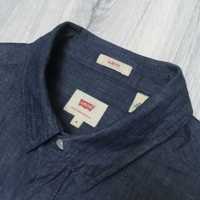 Levis casual повседневная рубашка оригинал red tab графитовая
