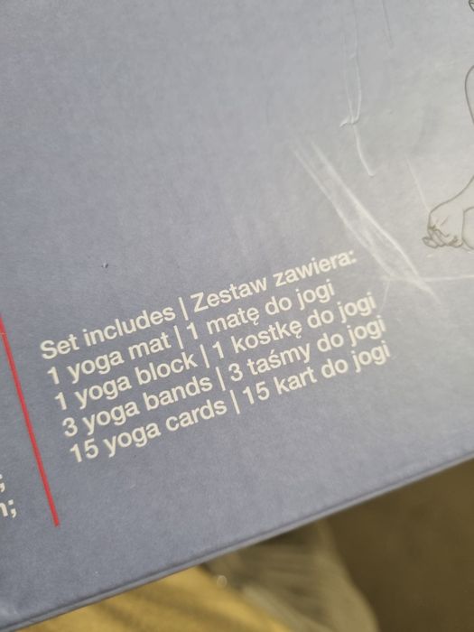 Zestaw do jogi i fitnes Mata RÓŻOWA Seven for Seven