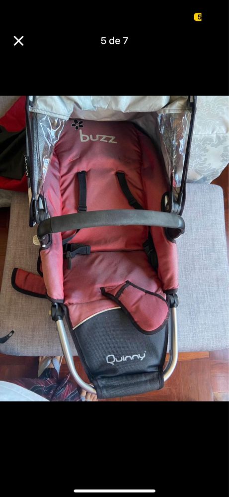 Carrinho ovo e base isofix