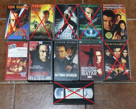 Filmes originais em VHS