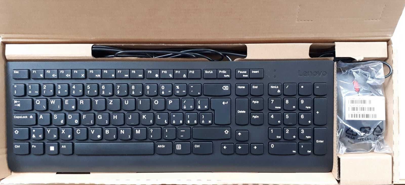 Zestaw SK Klawiatura mysz Lenovo Essential Wired Keyboard and Mouse