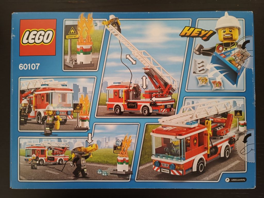 Lego 60107 Bombeiros - selado