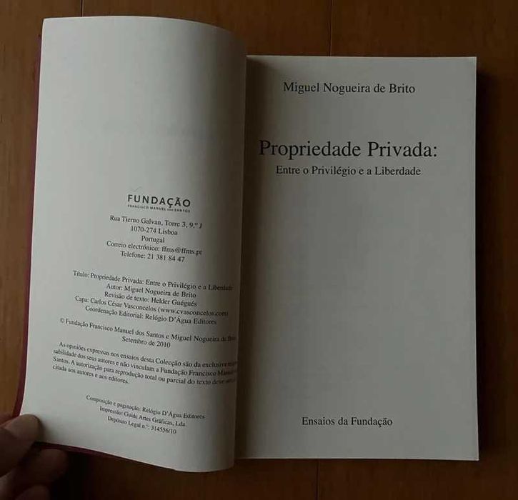 "Propriedade Privada: Entre o privilégio e a liberdade"