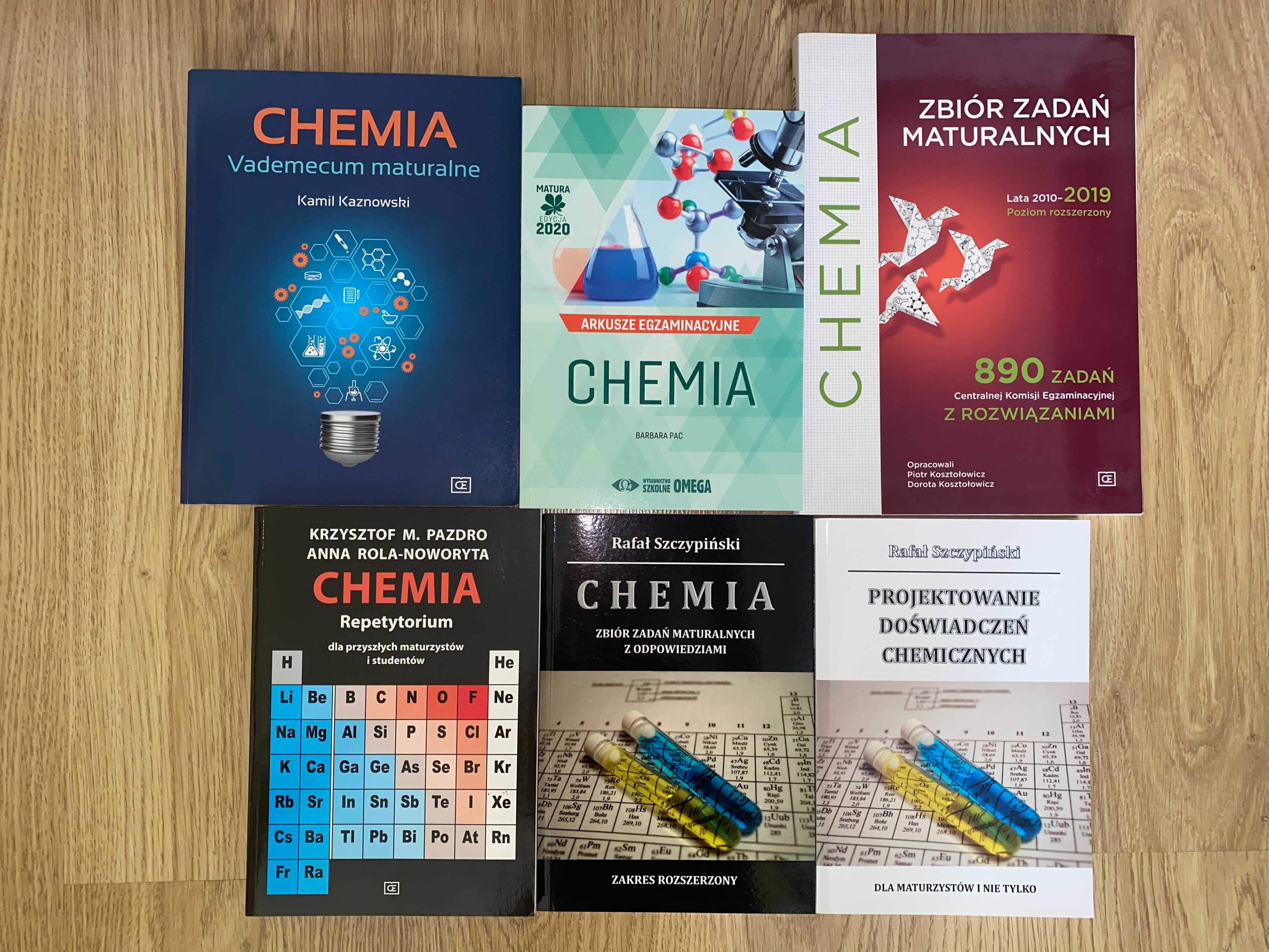 Książki do matury z chemii