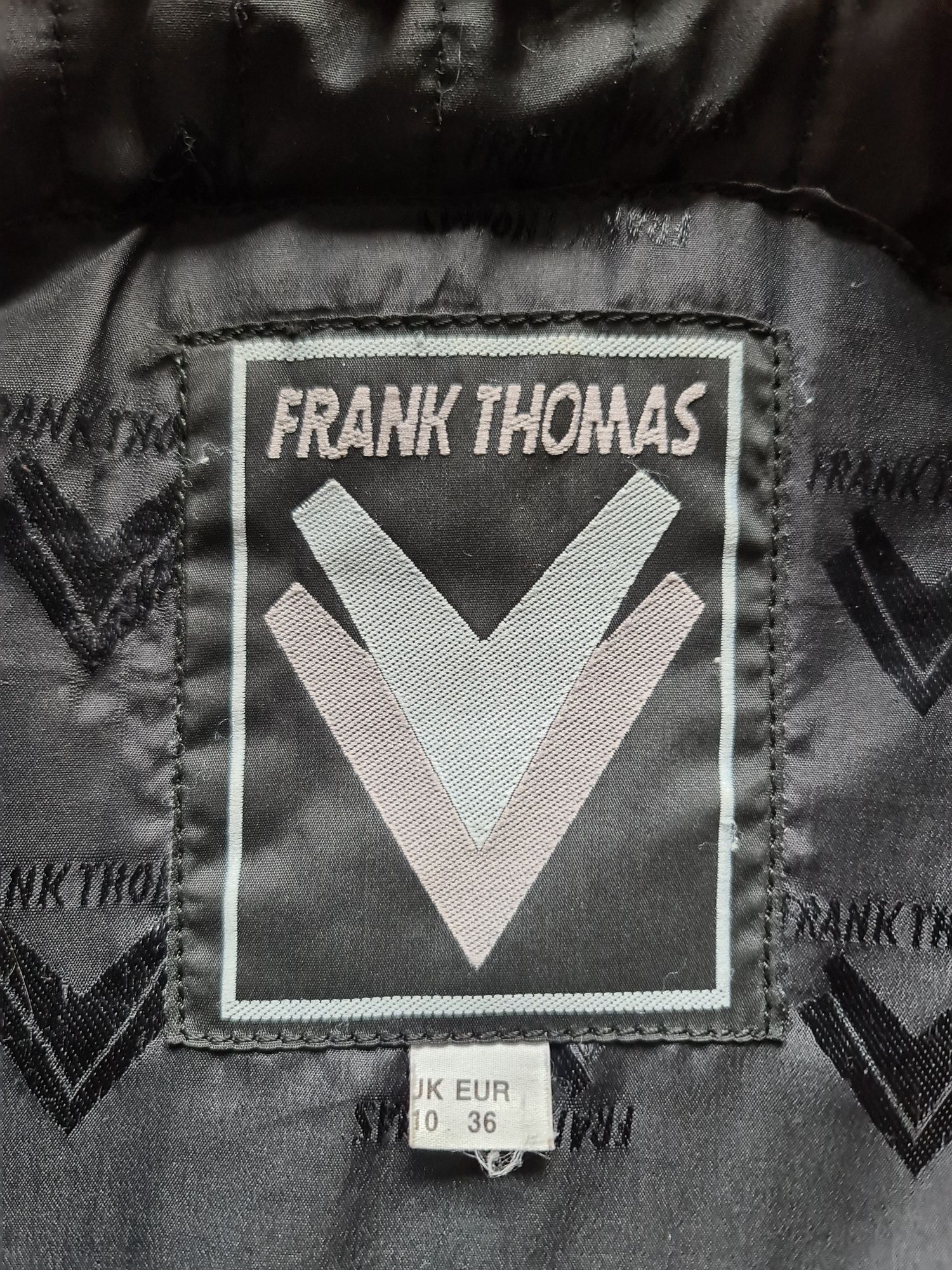 Продам кожаную мотокуртку  FRANK THOMAS