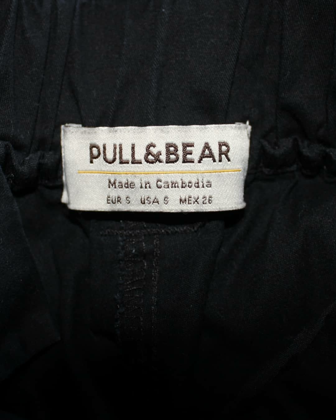 Calças paperbag Pull&Bear