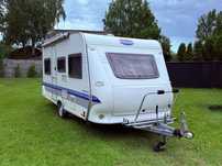 Hobby 450  Przyczepa kempingowa Hobby 450 2010 Mover Markiza 1250 DMC