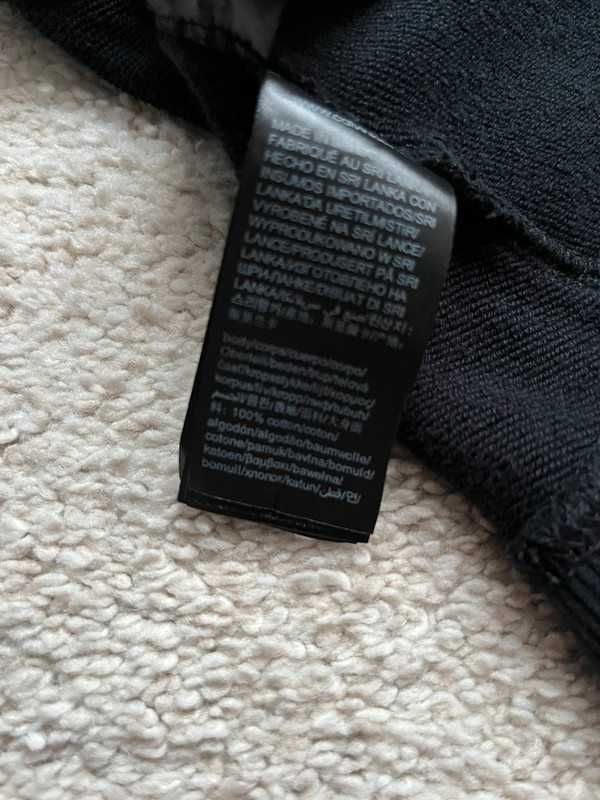 Calvin Klein bluza czarna z małym logo xs 34