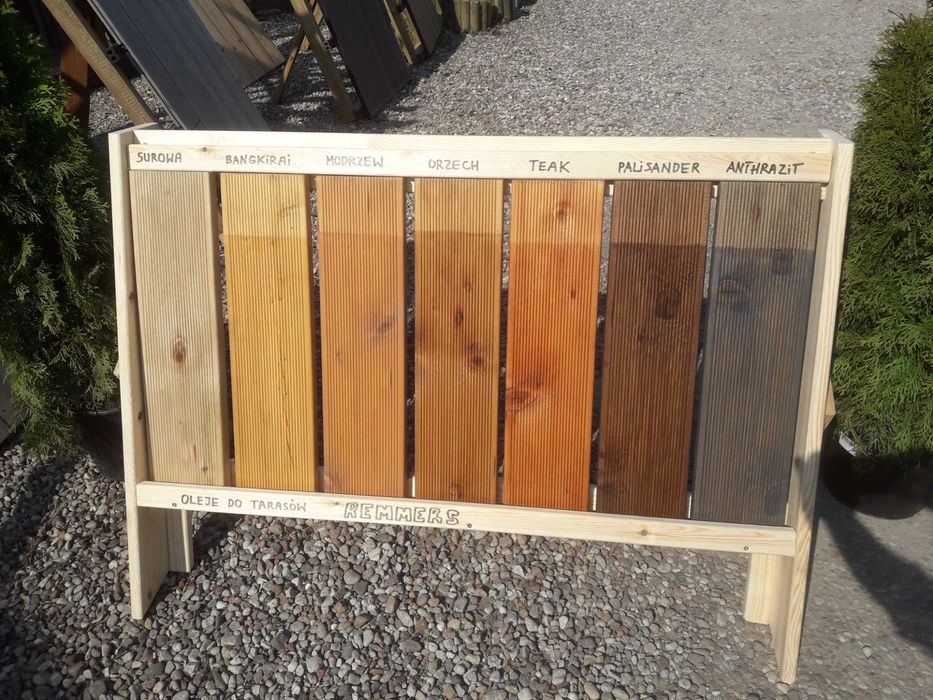 Deska tarasowa BRĄZ impregnowana Ciśnieniowo 28mm - kilka modeli