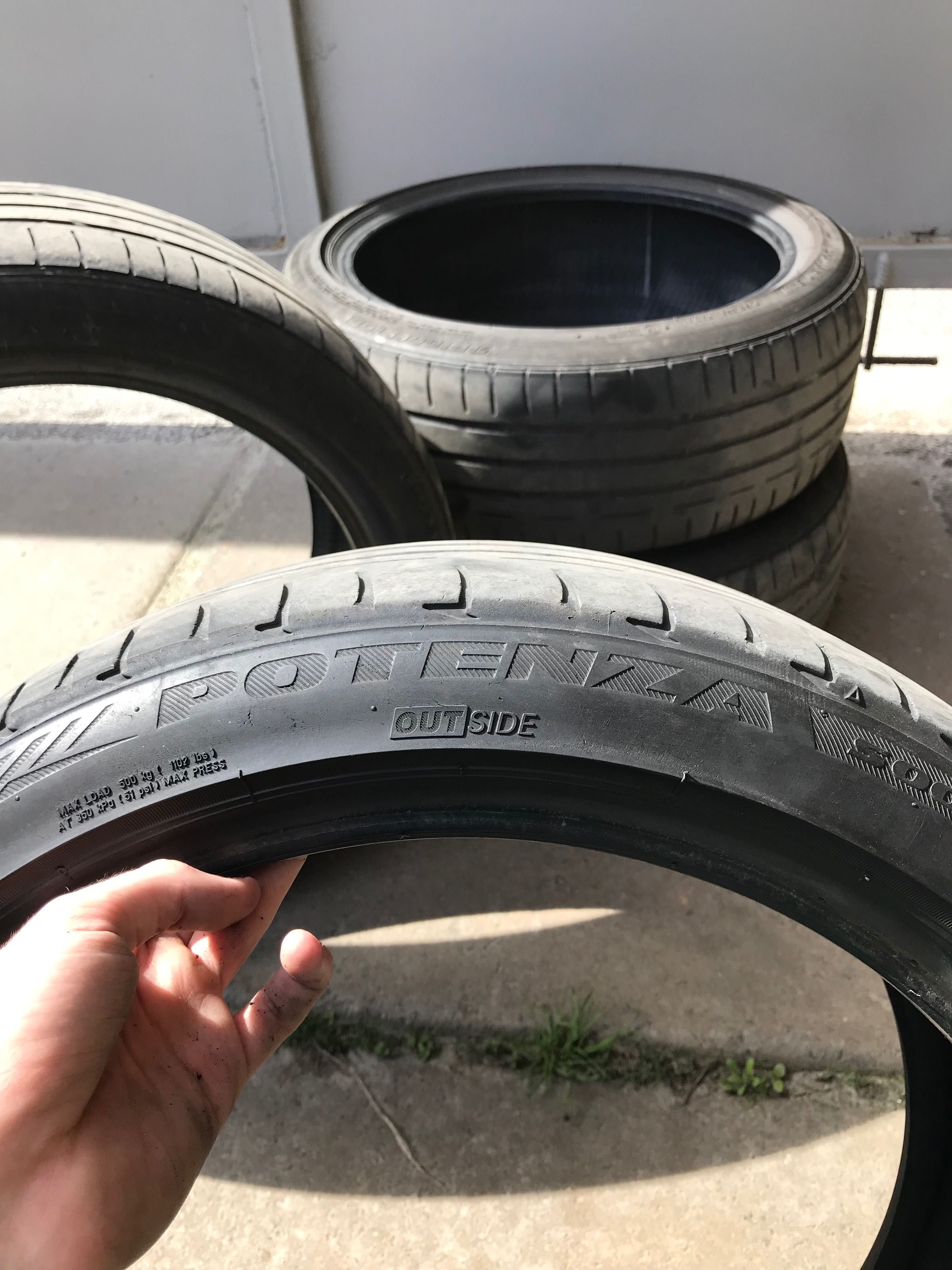 bridgestone potenza 205/45r17