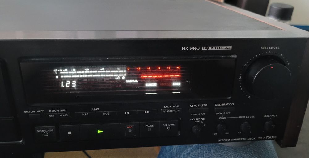 Sony TC K750ES magnetofon po pełny serwisie