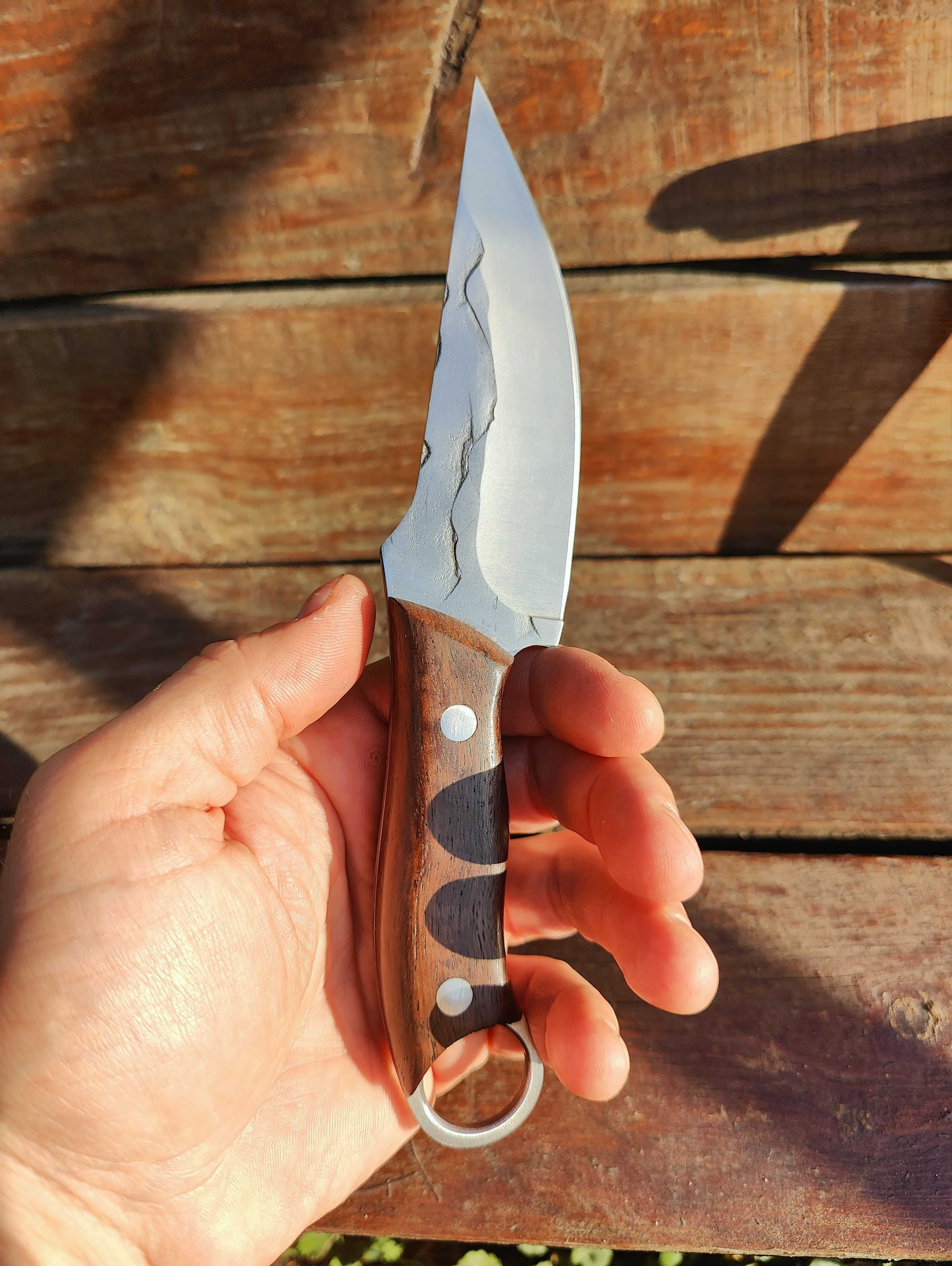 Кухонный Кованный нож 4мм / Кований ніж