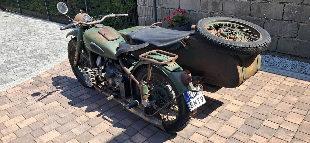 Motocykl M72 - 1958
