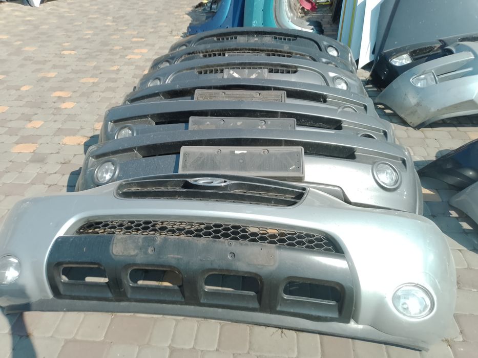 Бампер передній, задній Kia Sorento, Кіа Соренто, Santa Fe1 Санта фе 2