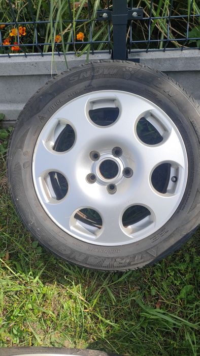 Alufelgi 5x112 16" z oponami zimowymi