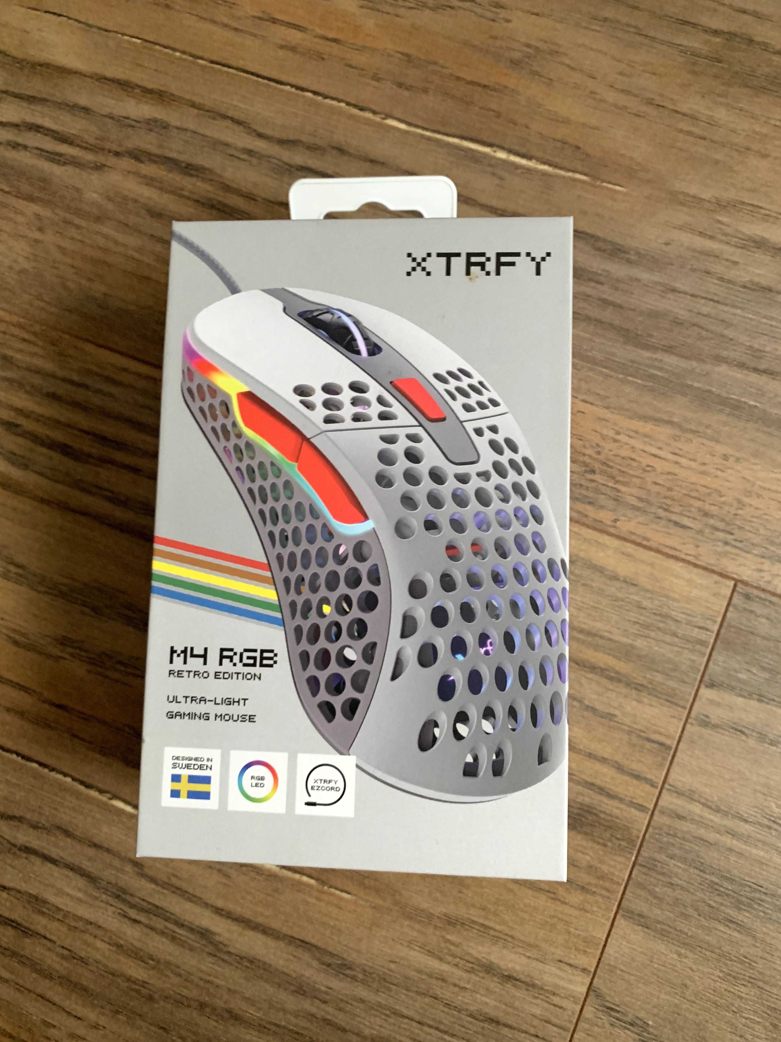 *Novo* Rato XTRFTY M4 RGB Retro