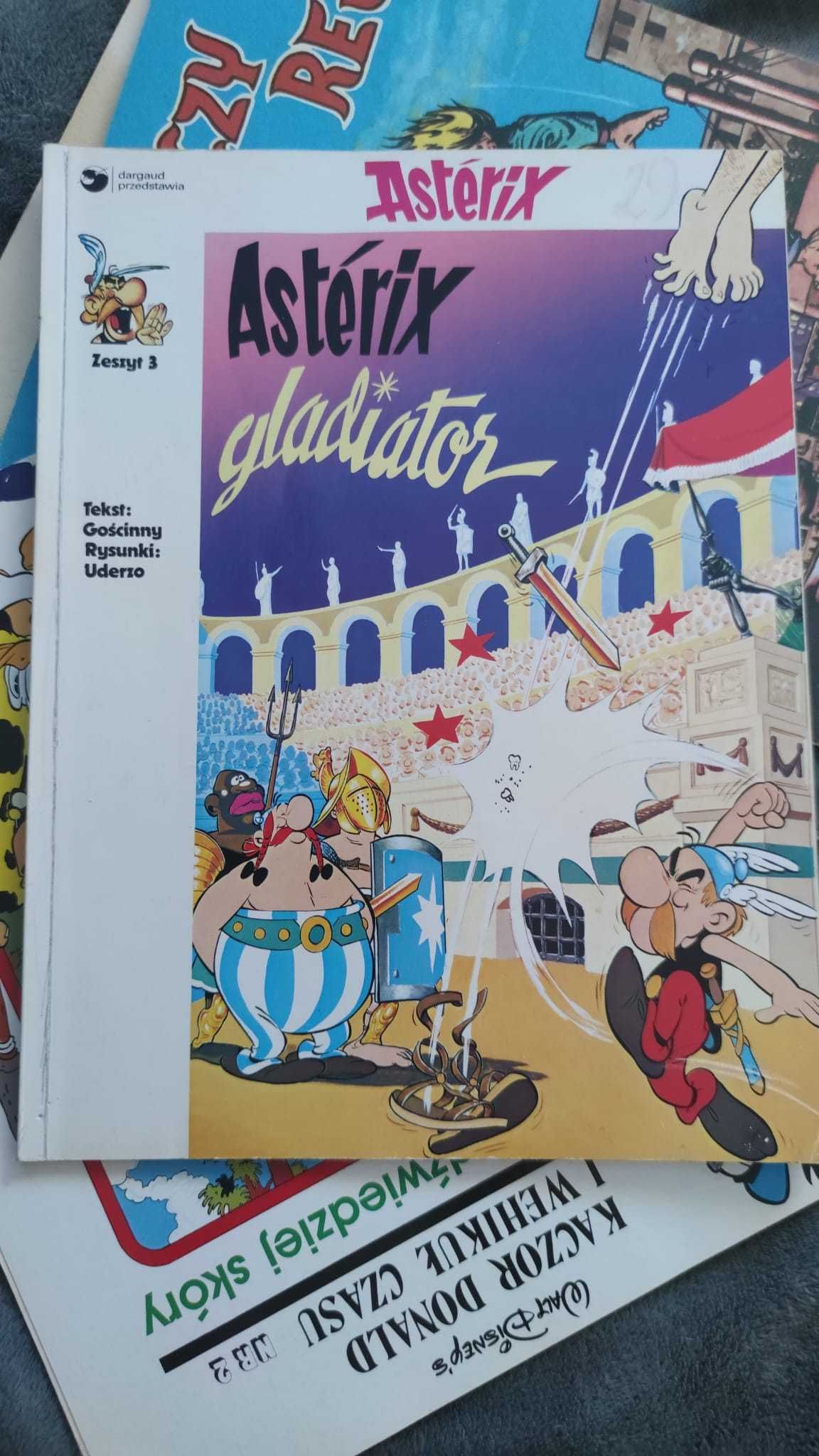 Komiks Asterix i Obelix Asteriks gladiator Zeszyt nr 3