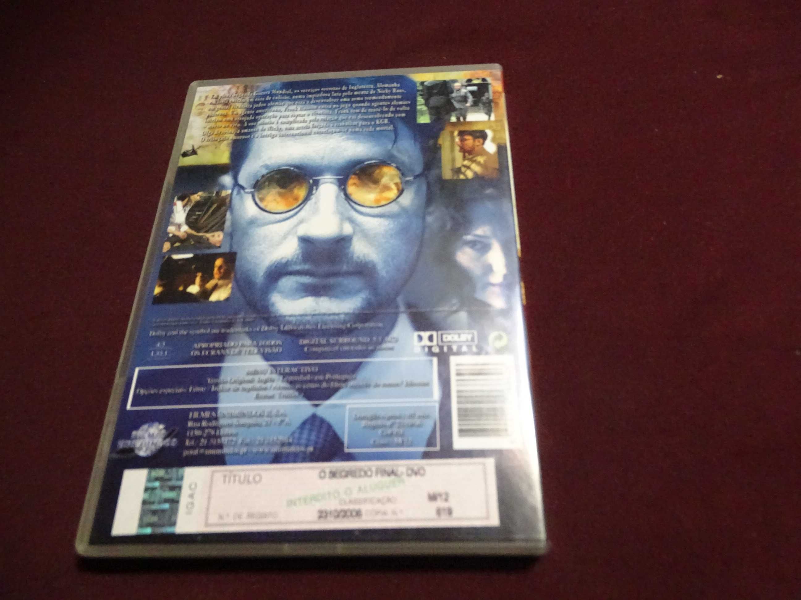 DVD-O segredo final-Todd Field/Craig Sheffer