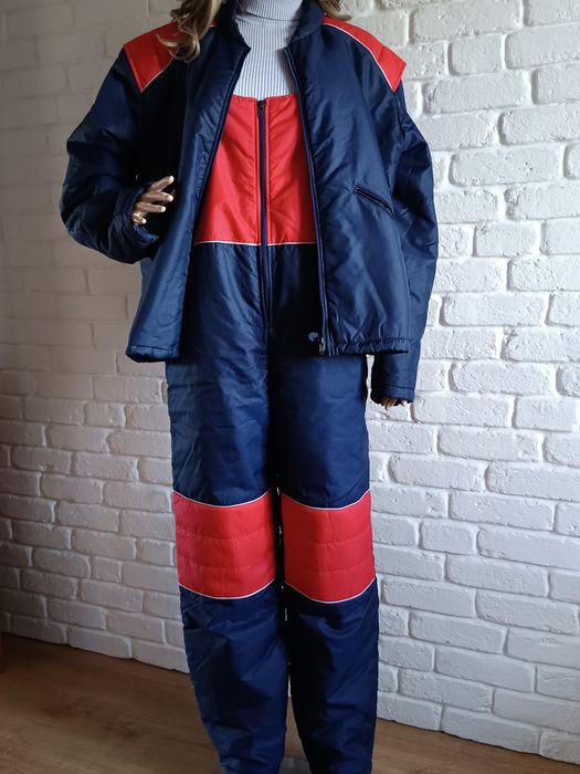 Zestaw narciarski męski nowy vintage style.