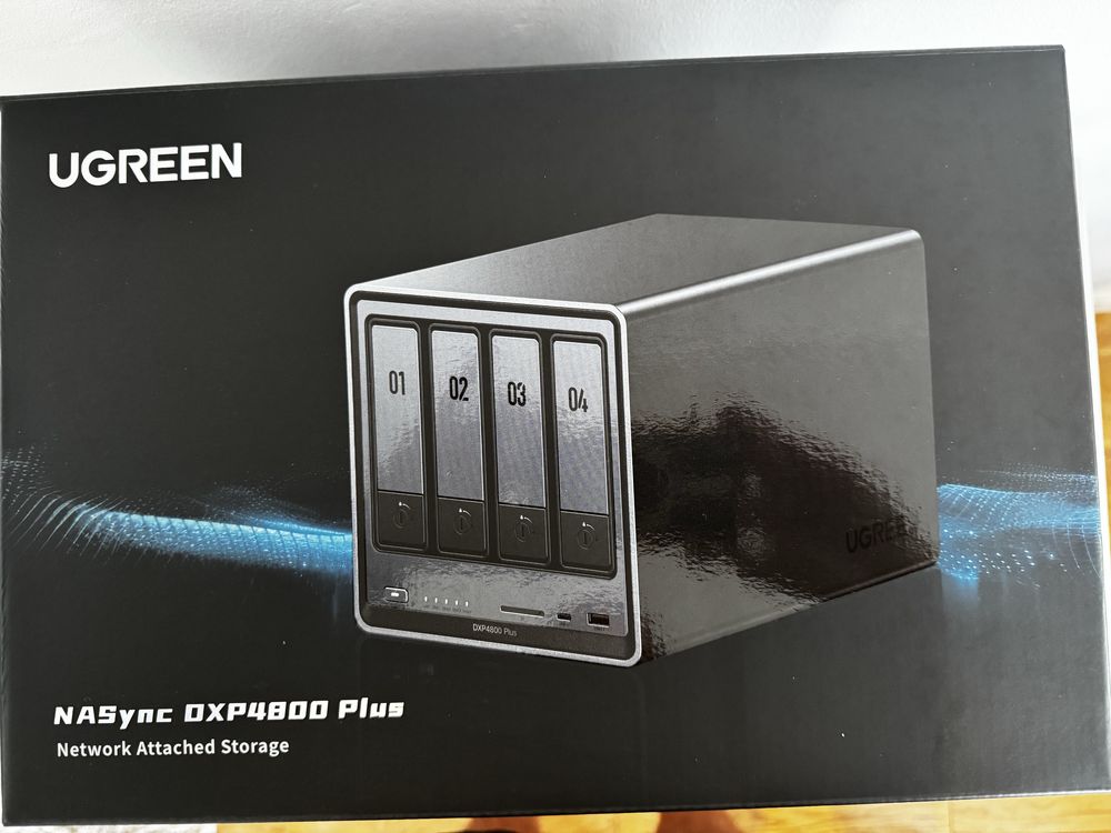 Serwer plików UGREEN NASync DXP4800 Plus 8GB RAM