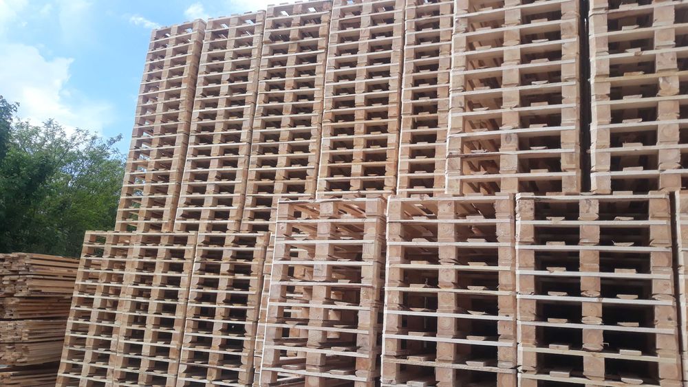 Palety 120x80 przemysłowe nowe