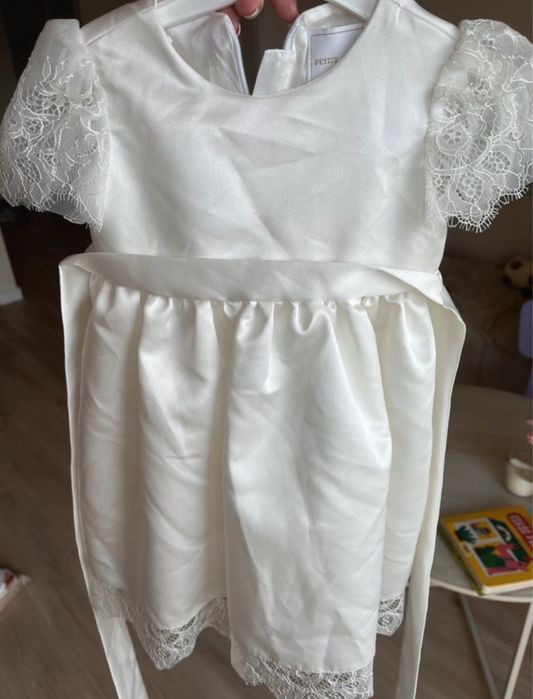 Petite Maison Marie smyk Zara 80 sukienka na chrzest