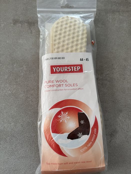 Устілка 44-45 розмір НОВІ вовна