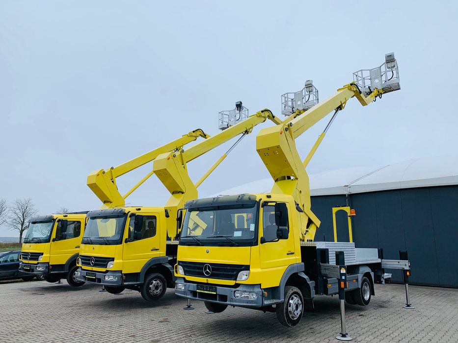 Podnośnik koszowy, zwyżka 27m, 45m (4x4) 53m (6x4) 70m (8x6) - Kraków