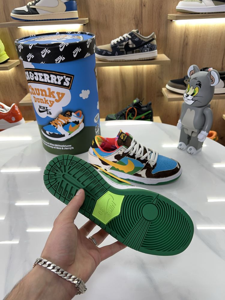 Кросівки Nike Sb Dunk Low x Ben & Jerry’s “Chunky Dunky” Special Box