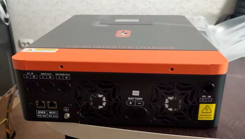 Гібридний інвертор PowMr 6,2кВт-48V 6200W WIFI