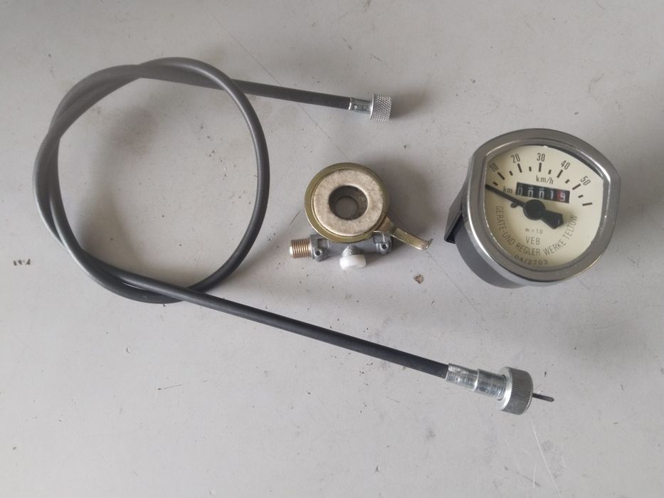 Simson Sr2 licznik podkowa  linka ślimak napęd licznika kpl zestaw now