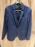 Garnitur zara slim niebieski granatowy ciemny 52/42